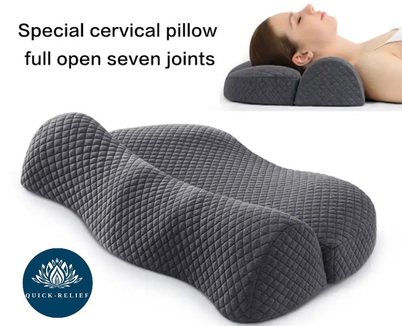 Double neck support pillow