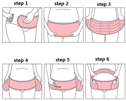 Pregnancy belly support belt
