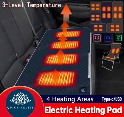 Heating seat cushion
