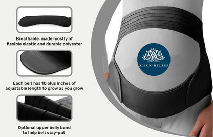 Pregnancy belly support belt