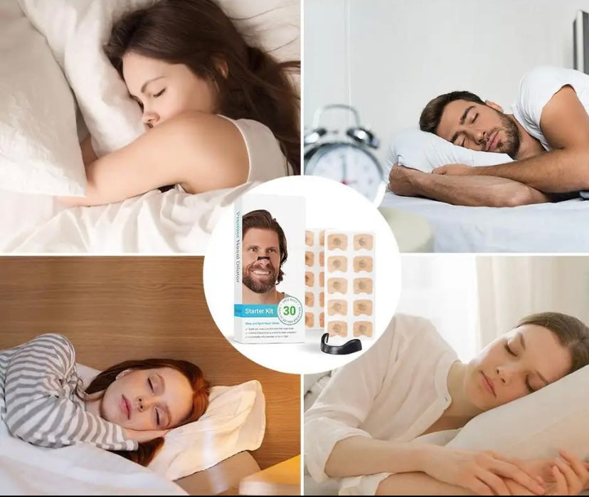 Magnetic nose clip to prevent snoring