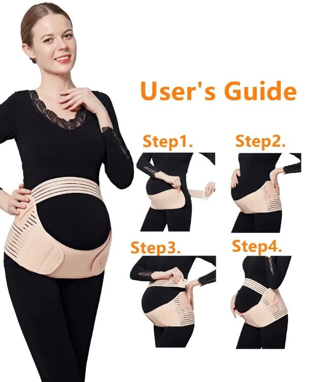 Pregnancy belly support belt