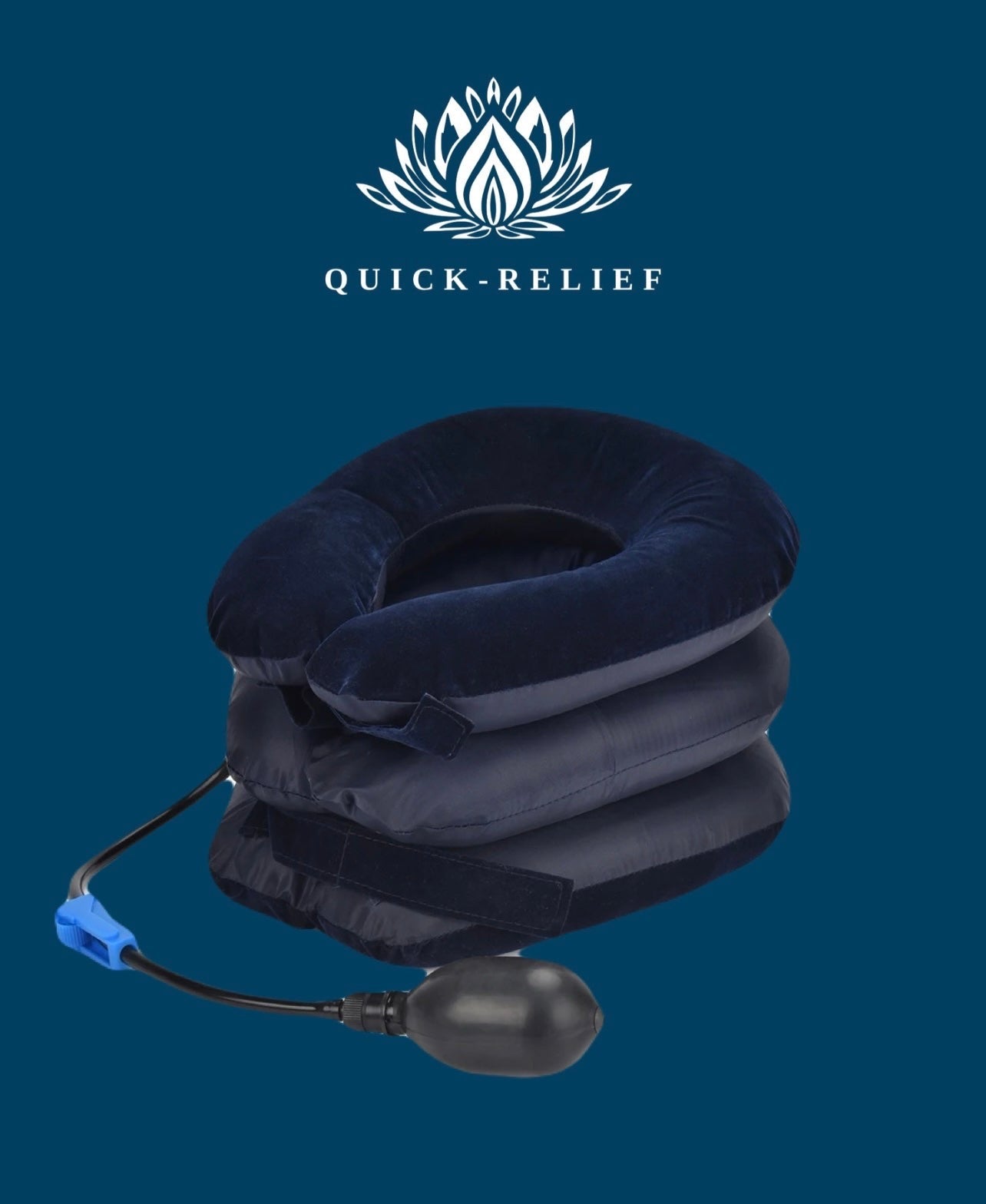Neck streching pillow