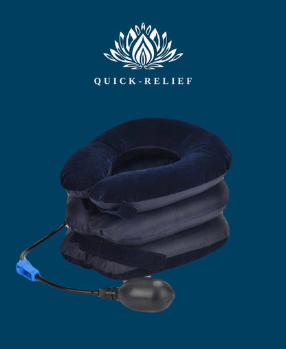 Neck streching pillow