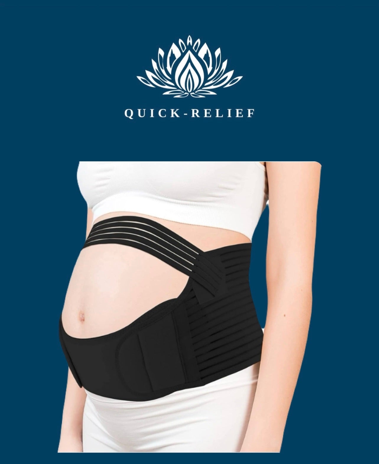 Pregnancy belly support belt