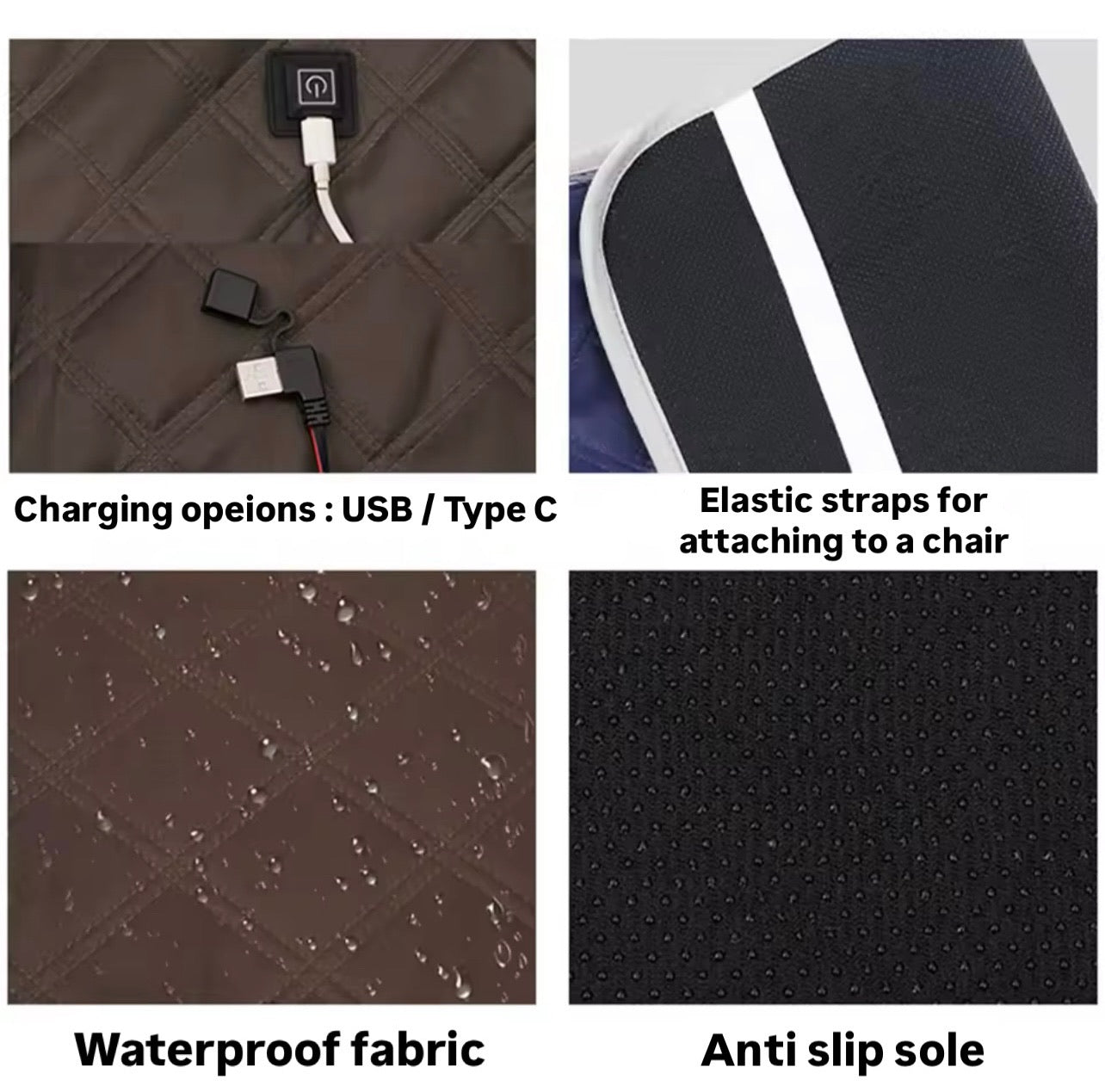 Heating seat cushion