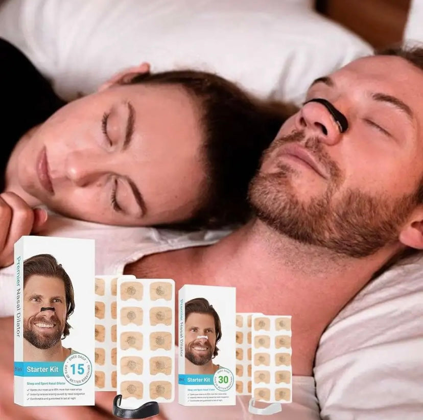 Magnetic nose clip to prevent snoring