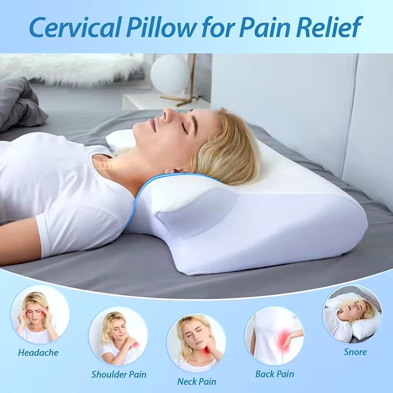 Orthopeadic butterfly pillow